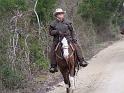 083-Lady on Paint Horse